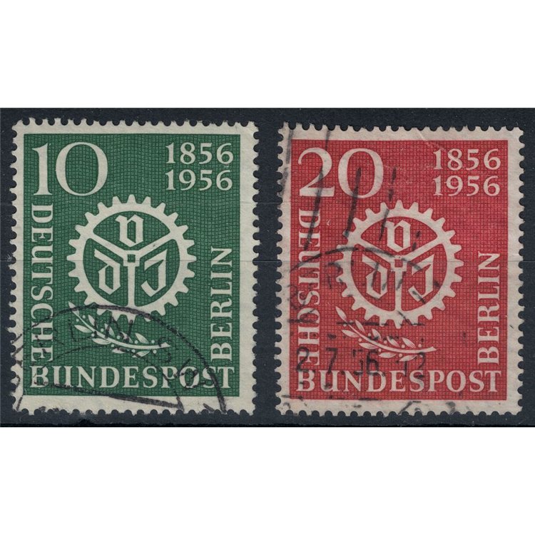 BERLIN 1956 German Association of Engineers 2v us
