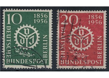 BERLIN 1956 German Association of Engineers 2v us