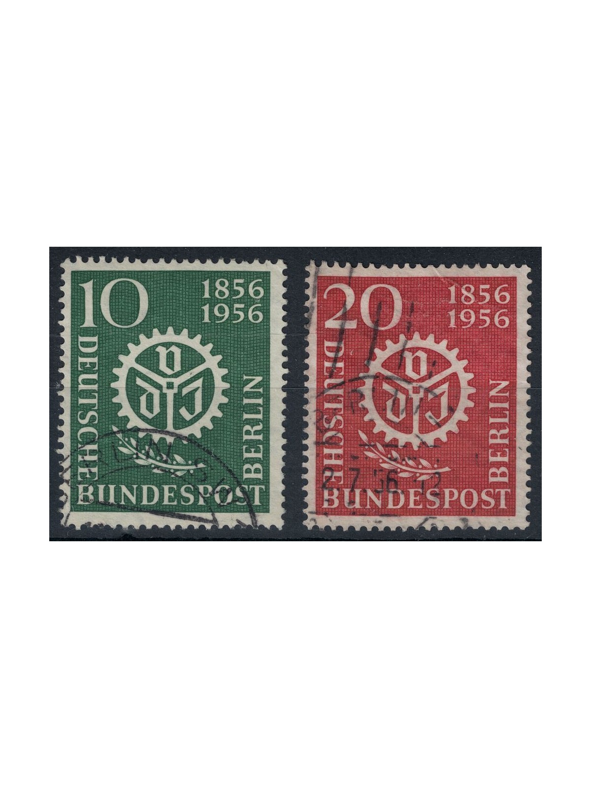 BERLINO 1956 Associazione tedesca degli ingegneri 2v us
