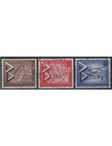 BERLINO 1957 Esposizione internazionale dell'edilizia 3v us