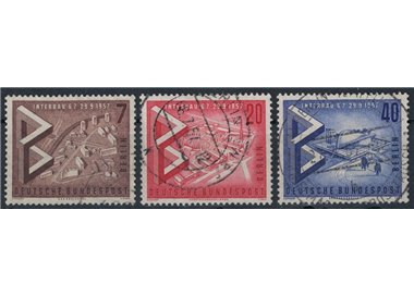 BERLINO 1957 Esposizione internazionale dell'edilizia 3v us