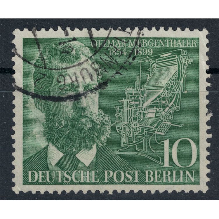 BERLINO 1954 Ottmar Mergenthaler  us