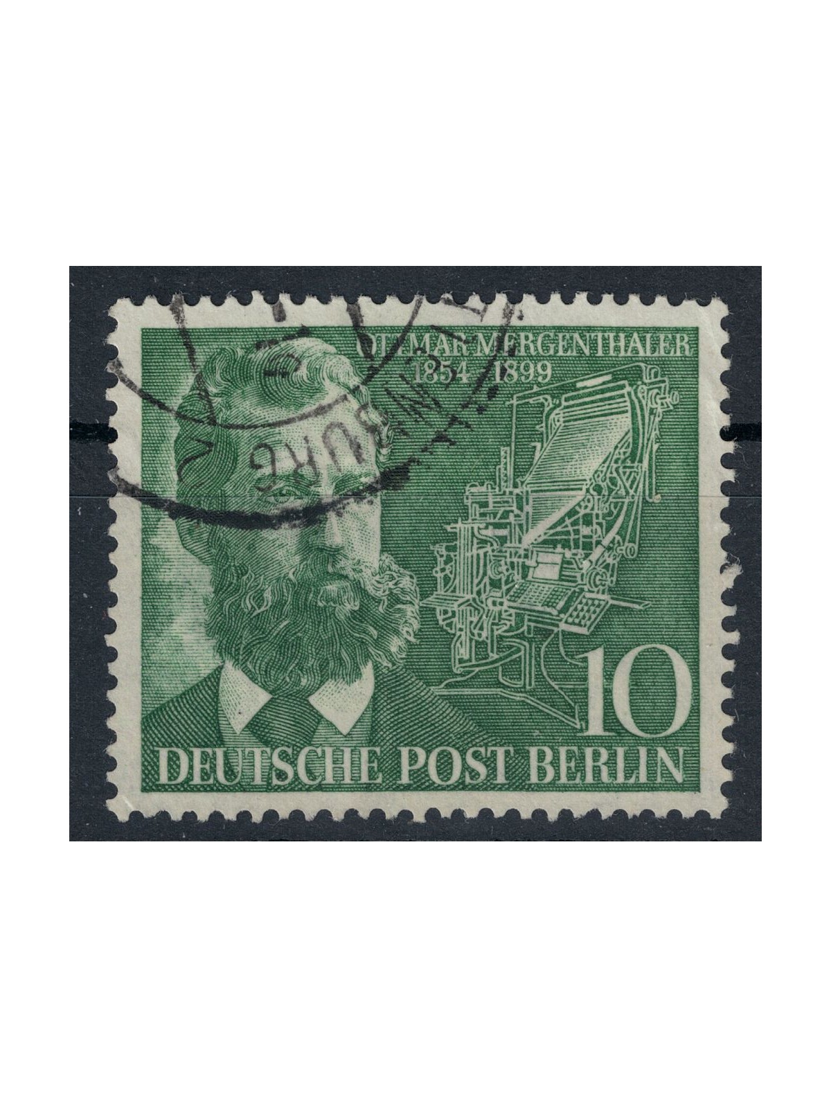 BERLIN 1954 Ottmar Mergenthaler us