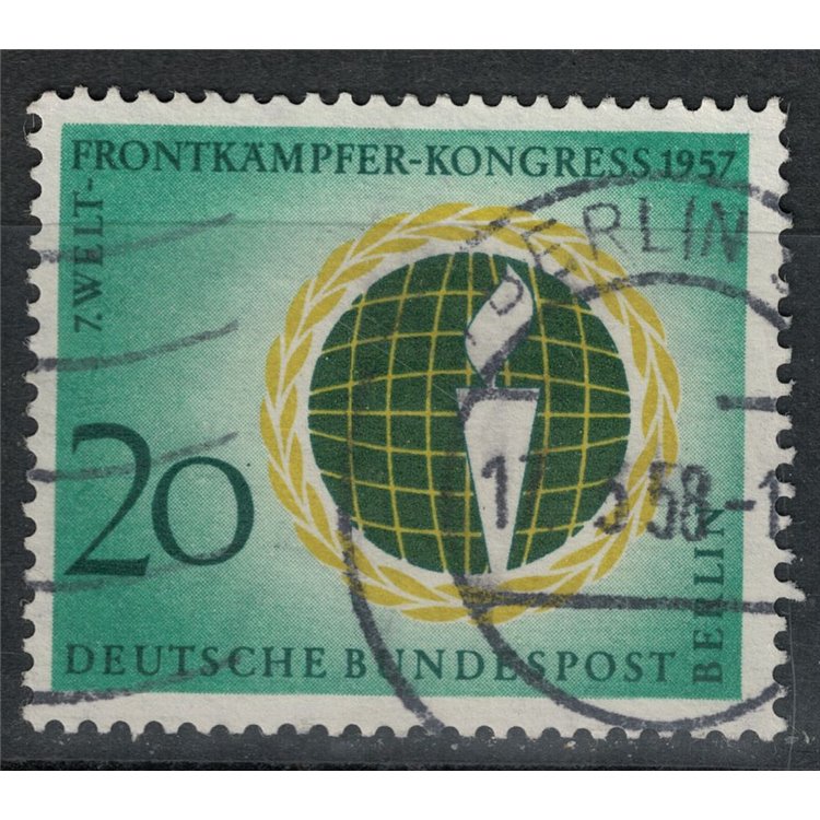 BERLINO 1957 Congresso mondiale degli ex combattenti  us