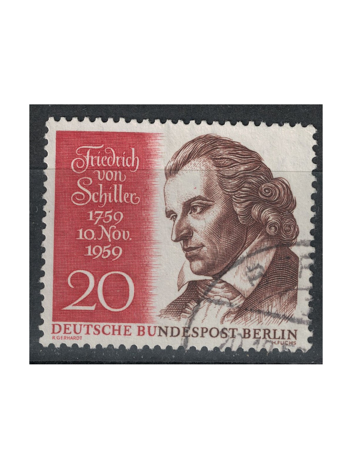 BERLINO 1959 Friedrich Schiller us