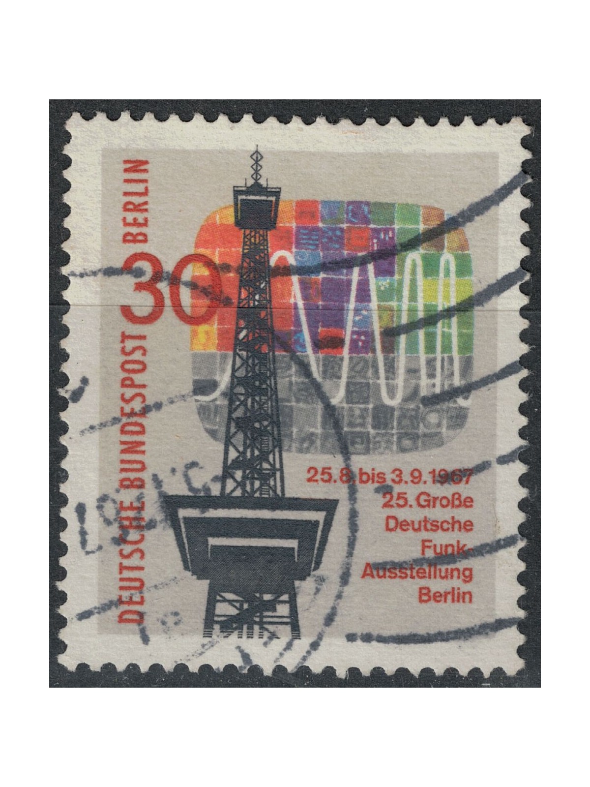 BERLIN 1967 German Radio and Television Exhibition