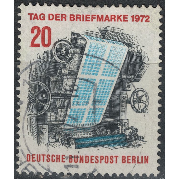 BERLINO 1972 Giornata del francobollo  us