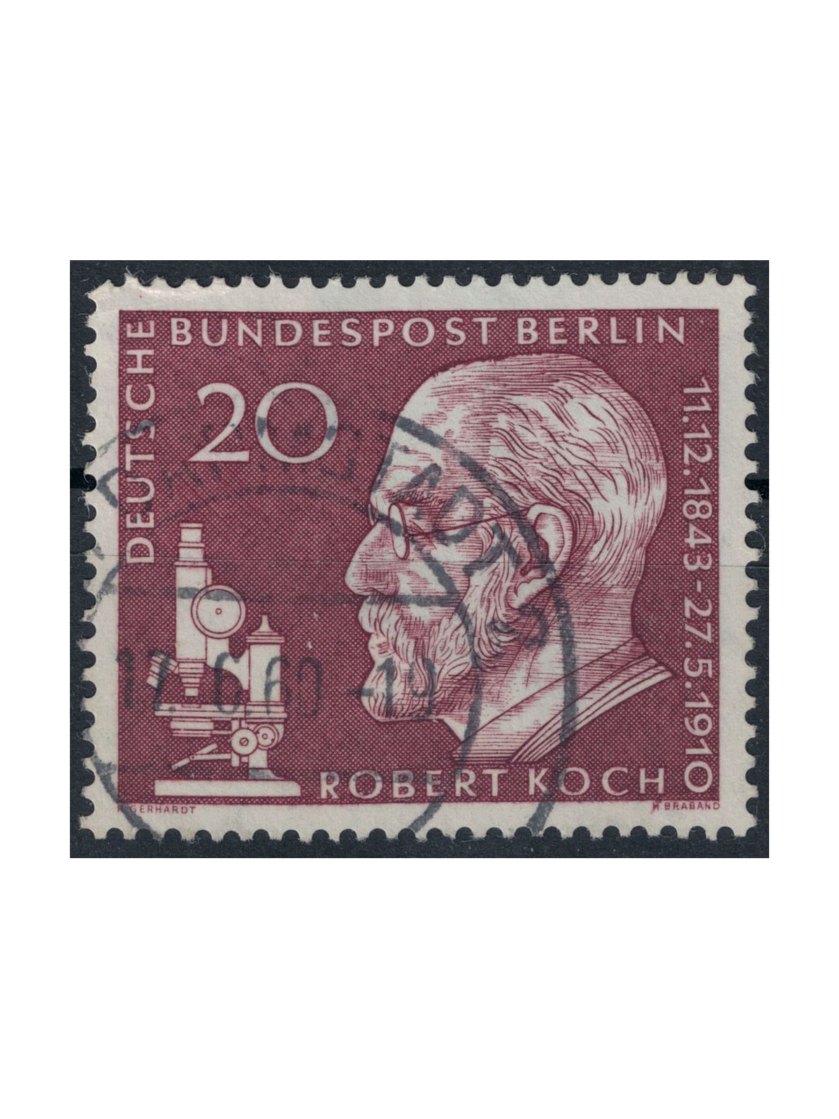 BERLIN 1961 Doctor Robert Koch us