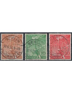BERLINO 1952 Olimpiadi di Helsinky 3v us