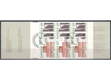 SWEDEN 1987 Europa booklet us apg