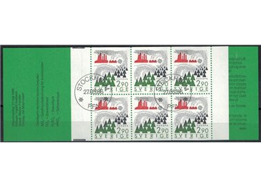 SWEDEN 1986 Europa booklet us apg