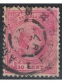 NETHERLANDS 1891-97 Effigy of Queen Wilhelmina 10c pink aniline us