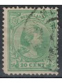 NETHERLANDS 1891-97 Effigy of Queen Wilhelmina 20c light green us