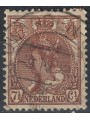 OLANDA 1898-1906 Effigie della Regina Guglielmina 7½ bruno us
