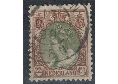 OLANDA 1898-1906 Effigie della Regina Guglielmina 22½ bruno oliva us
