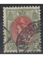 NETHERLANDS 1898-1906 Effigy of Queen Wilhelmina 50c bronze and garnet us