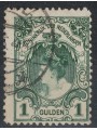 OLANDA 1898-1906 Effigie della Regina Guglielmina 1 gulden verde us