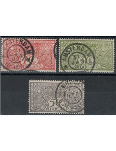 HOLLAND 1906 Pro antitubercular works 3v us