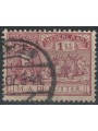 OLANDA 1907 M.A. de Ruyter 1c lilla bruno us