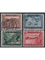 AUSTRIA 1945 Views, landscapes (schillings) 2nd type 4v us