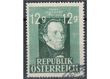 AUSTRIA 1947 Franz Schubert us