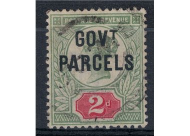 GREAT BRITAIN 1888-1901 Service (GOV. T PARCELS) 2p green and pink used