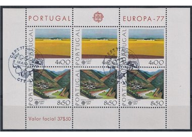 PORTOGALLO 1977 Europa, BF us apg