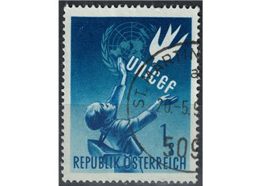 AUSTRIA 1949 Unicef us