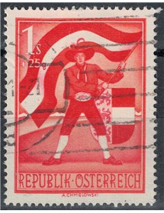 AUSTRIA 1950 Carinthian Plebiscite, costume, us
