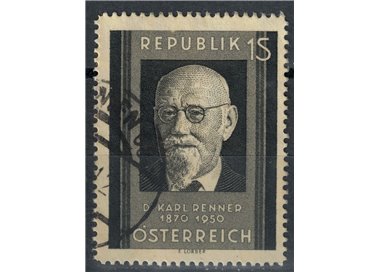 AUSTRIA 1951 Karl Renner us
