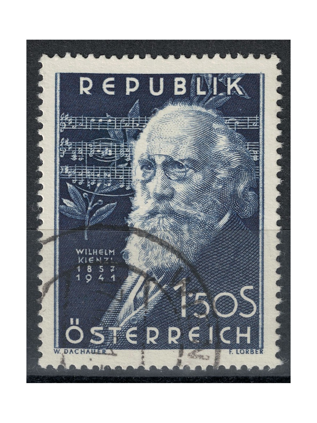 AUSTRIA 1951 Wilhelm Kienzl us