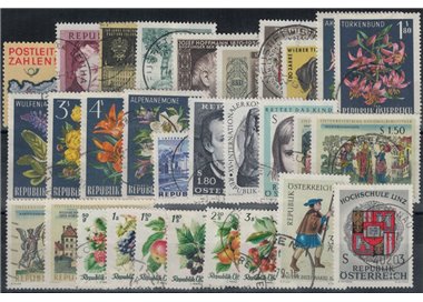 AUSTRIA 1966 Complete Year 30v US
