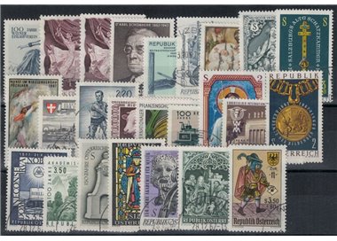 AUSTRIA 1967 Annata completa 25v us