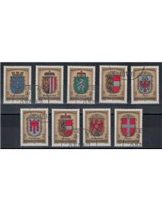 AUSTRIA 1976 Millennium of the Austrian State 9v us