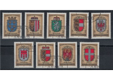 AUSTRIA 1976 Millenario dello Stato Austriaco 9v us