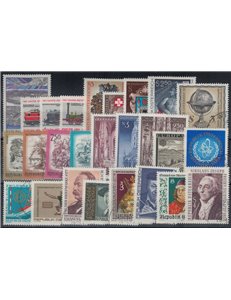 AUSTRIA 1977 Complete Year 26v us