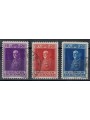 LIECHTENSTEIN 1933 80° compleanno del Principe Francesco I 3v us