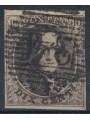 BELGIO 1850 Re Leopoldo I 10c bruno us