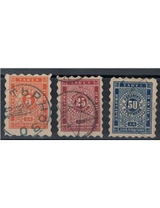 BULGARIA 1884 Segnatasse 3v us