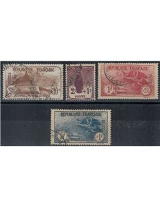 FRANCE 1926-27 Pro war orphans 4v us