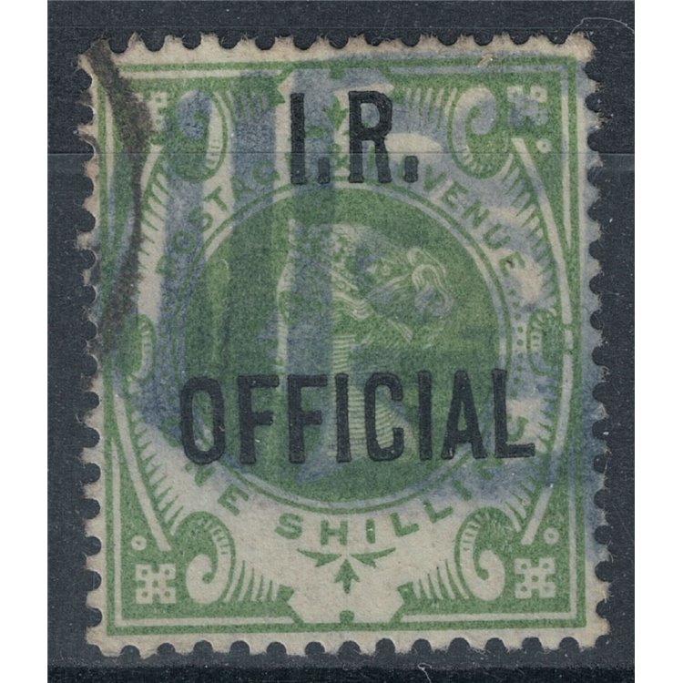 GREAT BRITAIN 1888-1901 Service (IR OFFICIAL) 1s green us