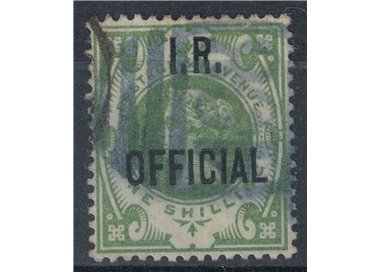GRAN BRETAGNA 1888-1901 Servizio (I.R. OFFICIAL) 1s verde us