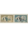 TAAF 1956 Penguins, airmail 2v us