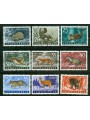 YUGOSLAVIA 1960 Fauna, wild animals 9v us