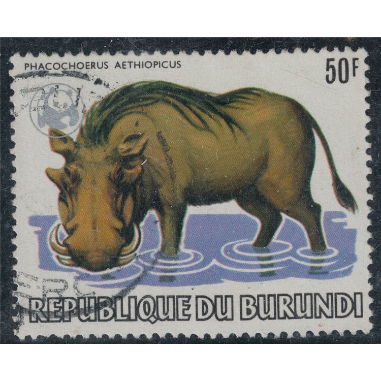 BURUNDI 1982 Fauna, desert warthog us