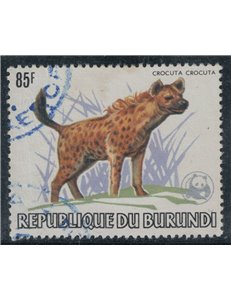 BURUNDI 1983 Fauna, spotted hyena us