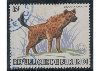 BURUNDI 1983 Fauna, spotted hyena us