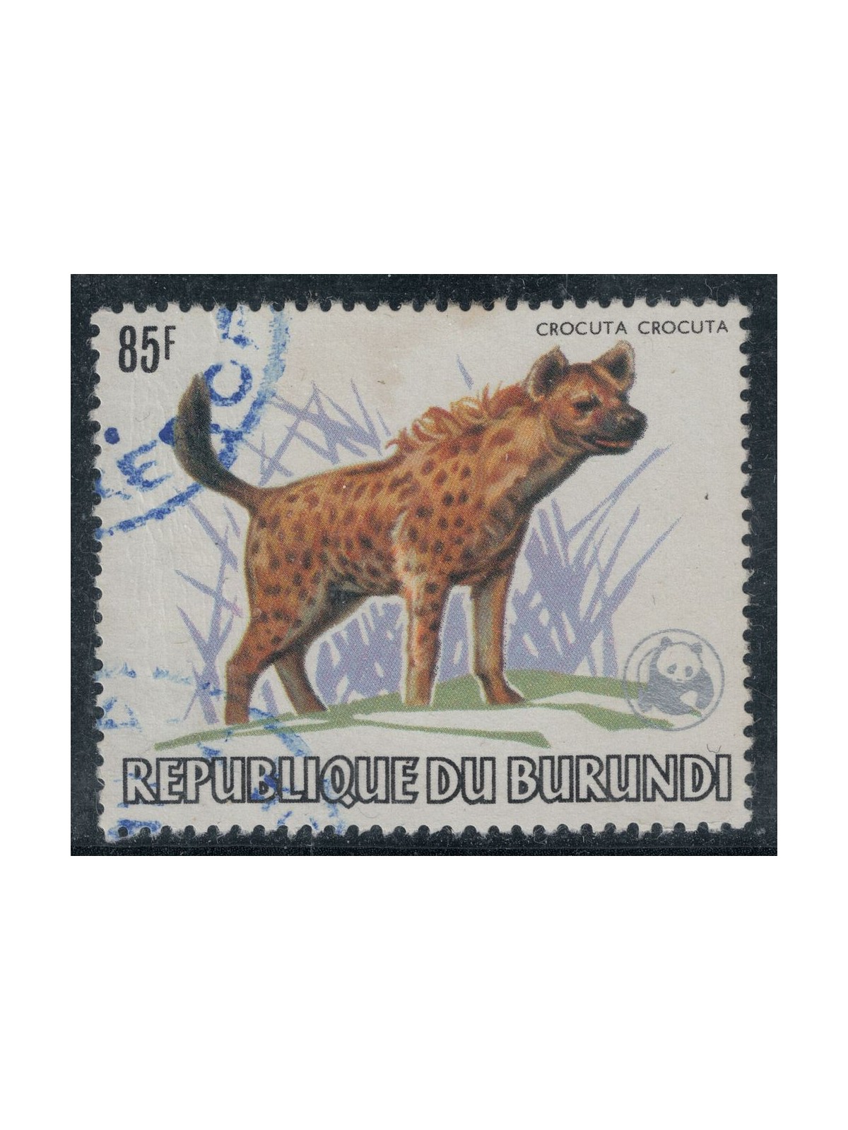 BURUNDI 1983 Fauna, iena macchiata us