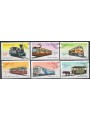 FILIPPINE 1984 Tram e treni 6v us