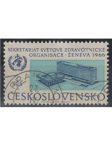 CECOSLOVACCHIA 1966 Organizzazione mondiale della Sanità us